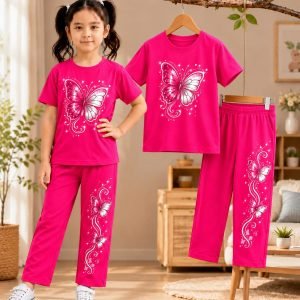 Short Sleeve & Long Pant Set